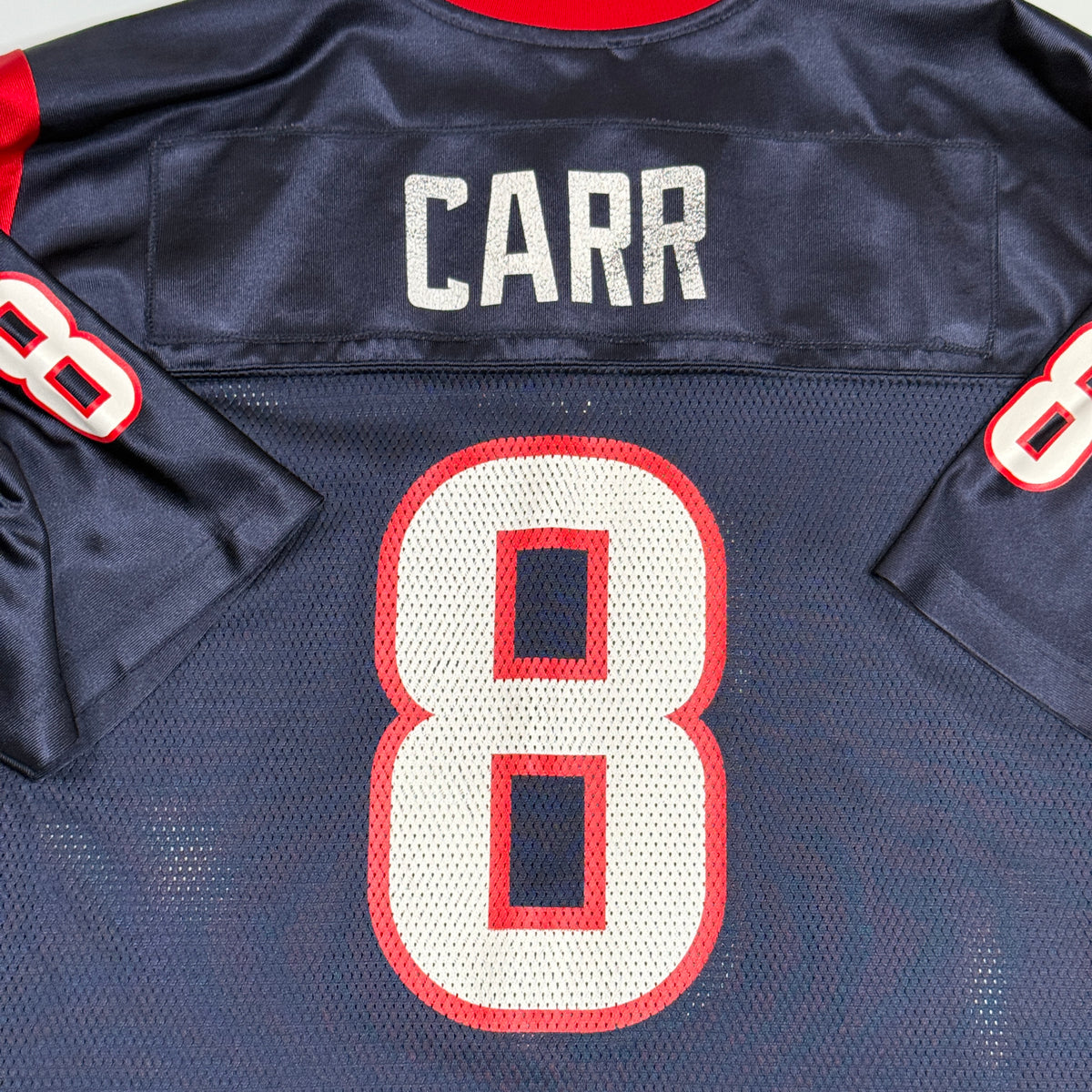 VTG Reebok Houston Texans David Carr Football Jersey L Home