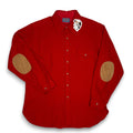 VTG Pendleton Elbow Pads L/S Wool Button Up XL