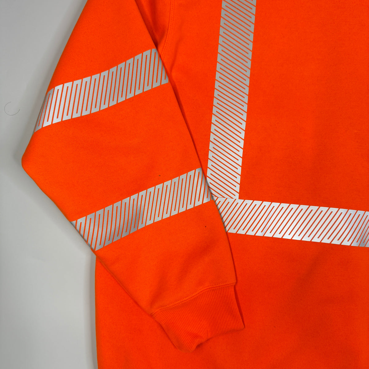 Carhartt 3M High Visibility Loose Fit Class 3 Zip Up Hoodie XL Orange