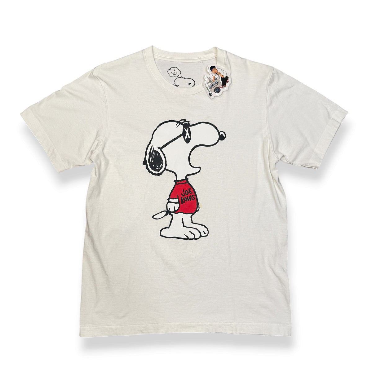 2017 Joe Cool Kaws Peanuts Uniqlo T Shirt S White