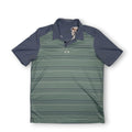 Oakley Striped Golf Polo Shirt M