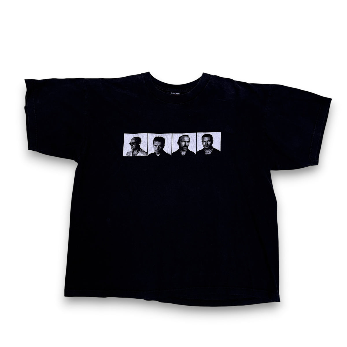VTG U2 Popmart Tour Boxy T Shirt L/XL Black