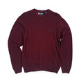 VTG Chaps Knitted Sweatshirt M Burgundy