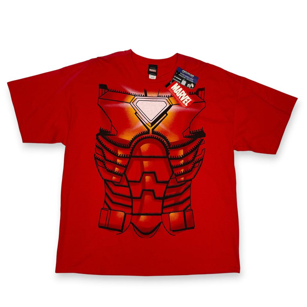 NWT Y2K Marvel Iron Man Suit T Shirt 2XL