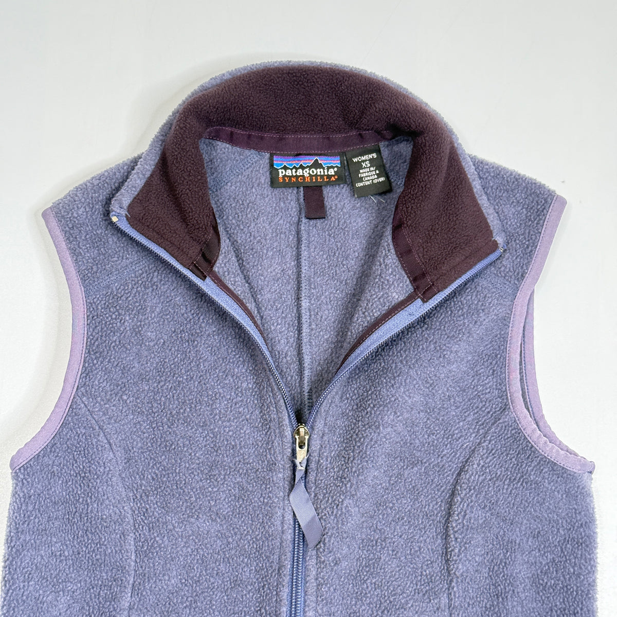 Y2K Patagonia Synchila Fleece Full Zip Vest XS