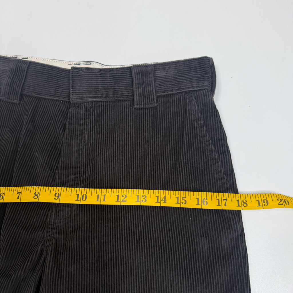 Dickies Corduroy Straight Leg Pants 30" M Black