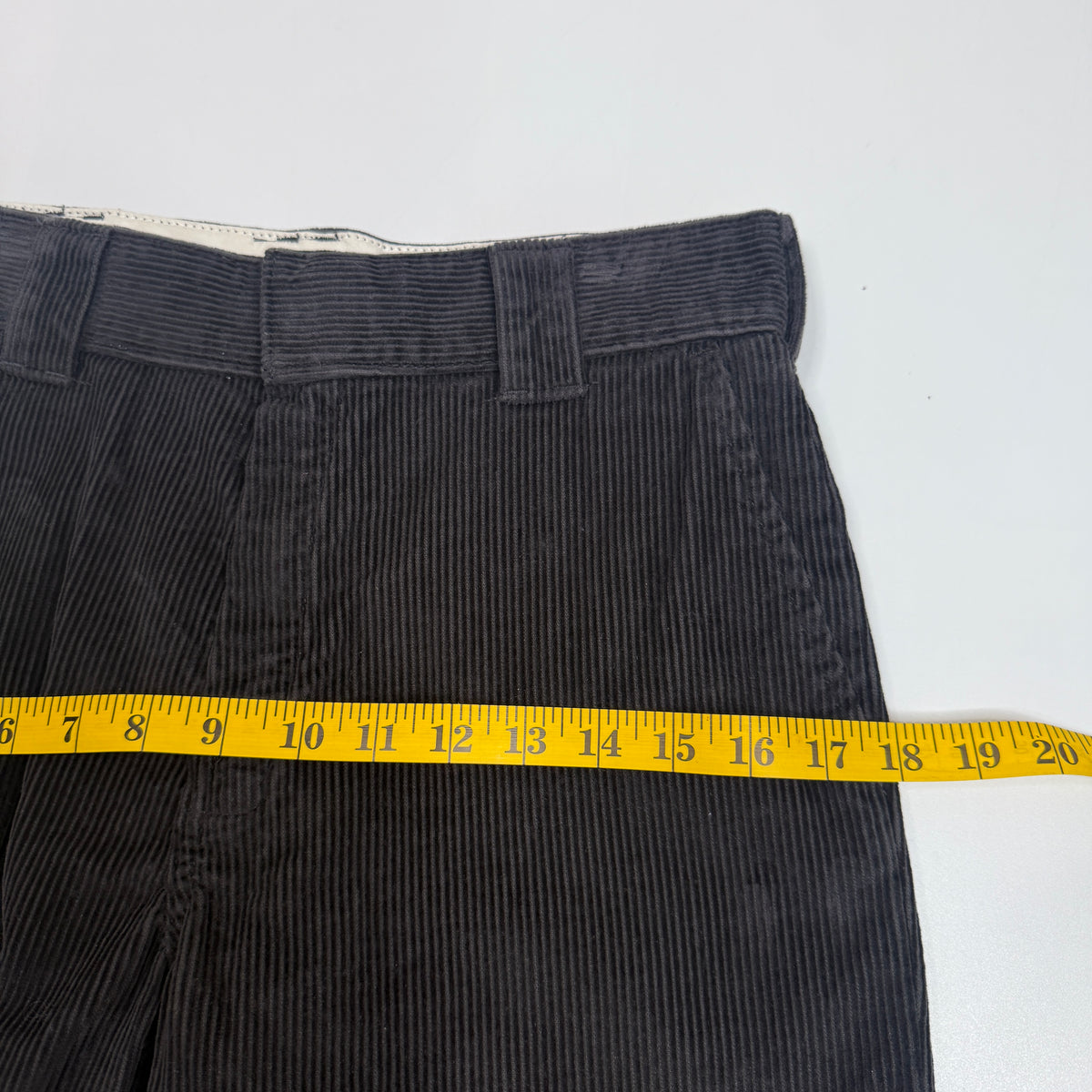 Dickies Corduroy Straight Leg Pants 30" M Black