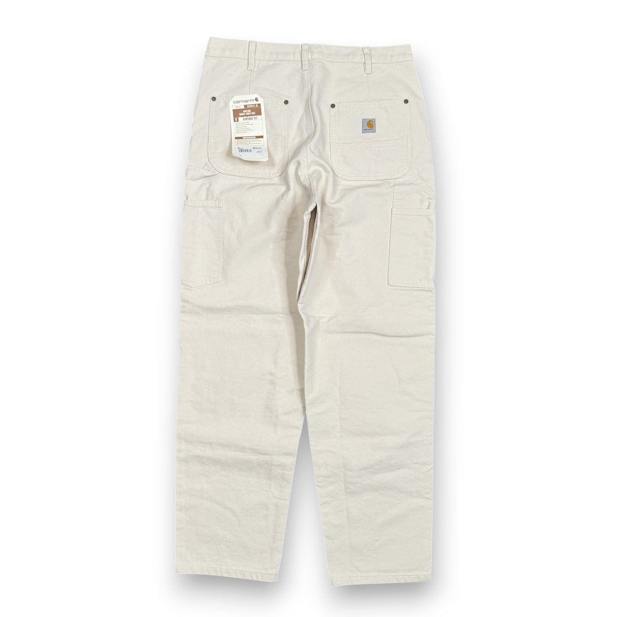 NWT Carhartt Vintage High Rise Double Front Canvas Pants 33"