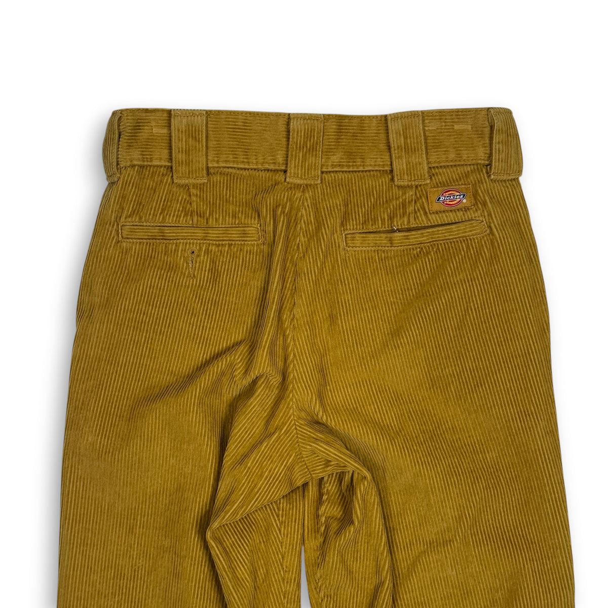 Dickies Corduroy Straight Leg Pants 28" S Mustard