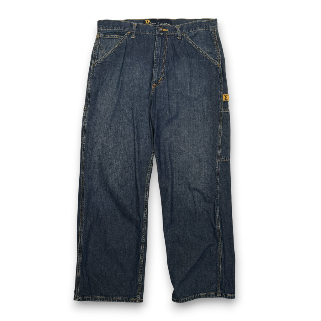 Y2K Nautica 8 Pocket Carpenter Utility Denim Jeans 35"
