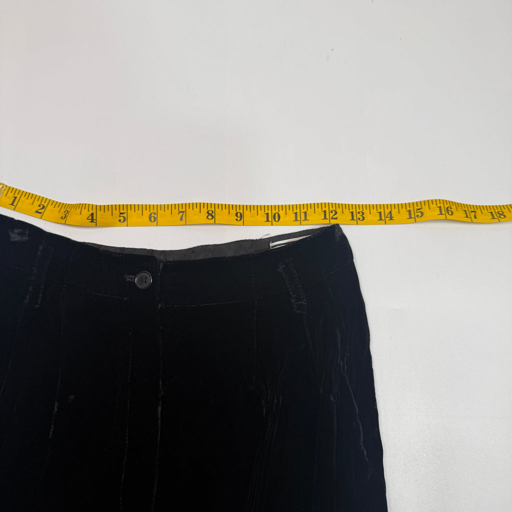 VTG Kenar High Waisted Rayon Pants 24" XS Black