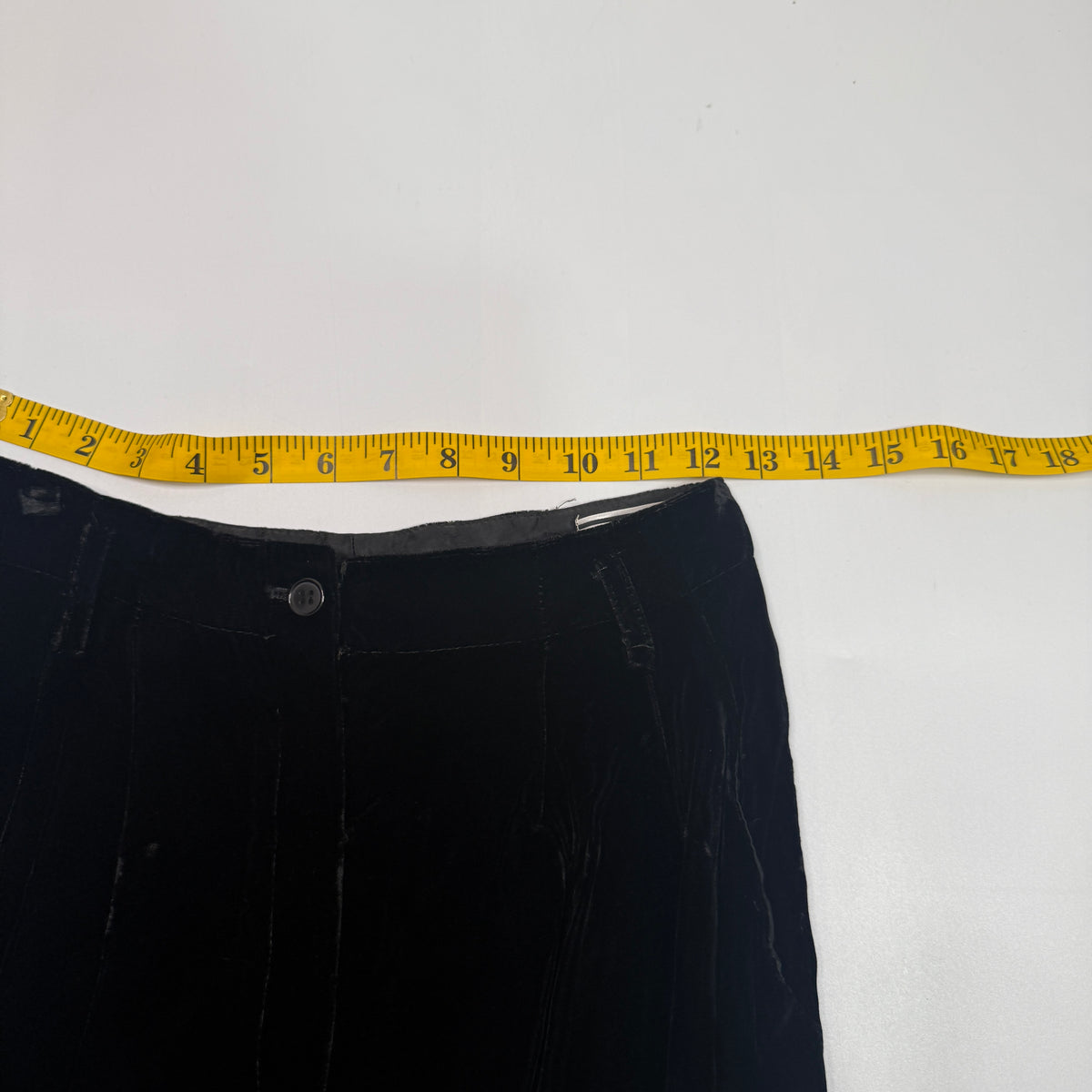 VTG Kenar High Waisted Rayon Pants 24" XS Black