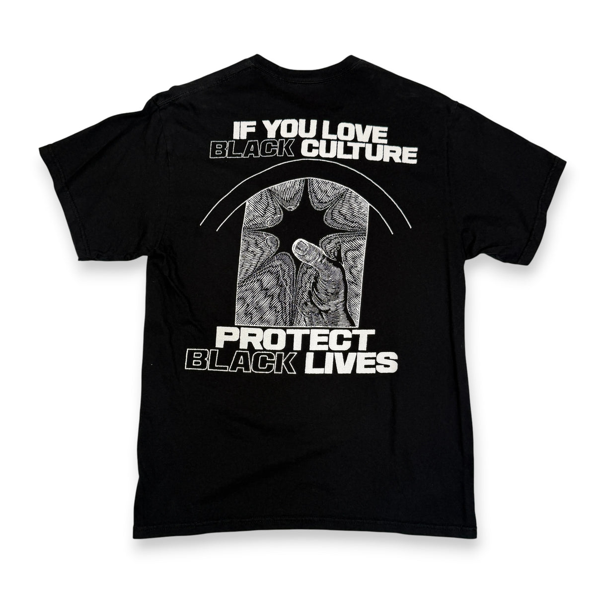 2020 Brain Dead Black Culture T Shirt L Black