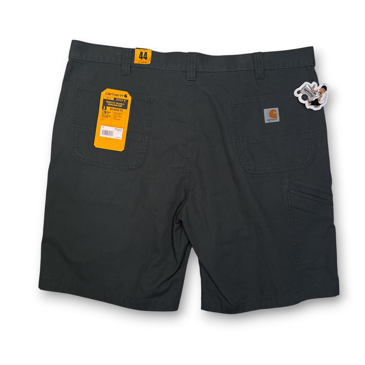 NWT Carhartt Rugged Flex Canvas Elm Work Shorts 44