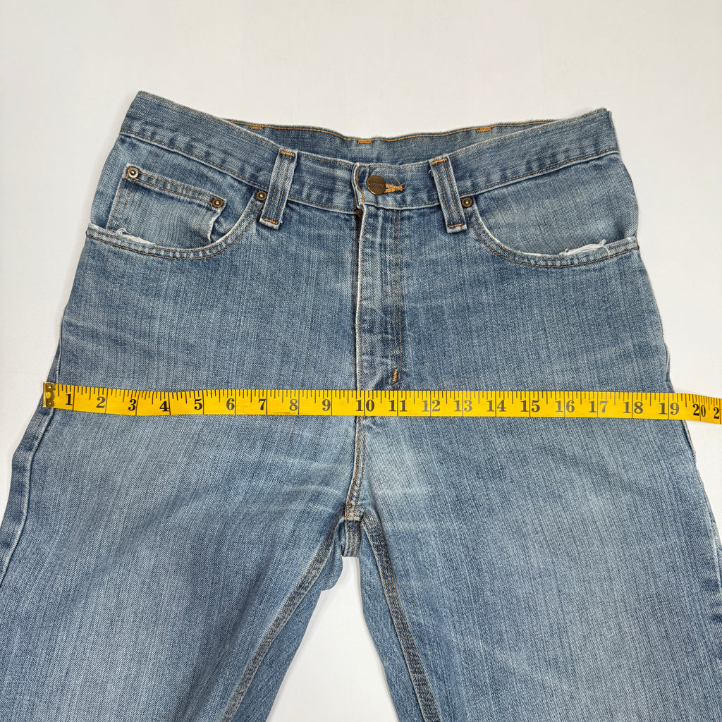 Carhartt Relaxed Straight Fit Rigby Denim Jeans 32"