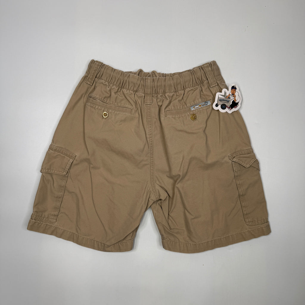 VTG Ocean Pacific Cargo Elastic Shorts 30" Khaki
