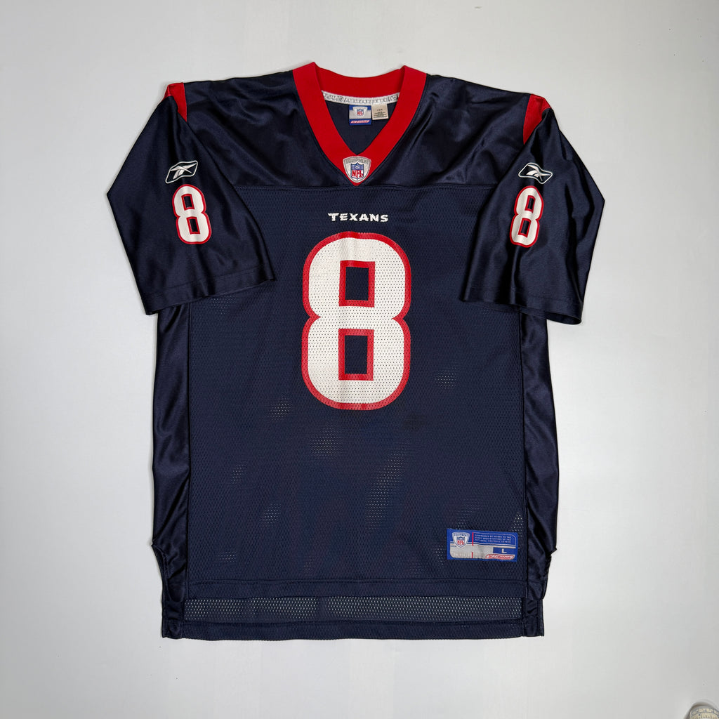 VTG Reebok Houston Texans David Carr Football Jersey L Home