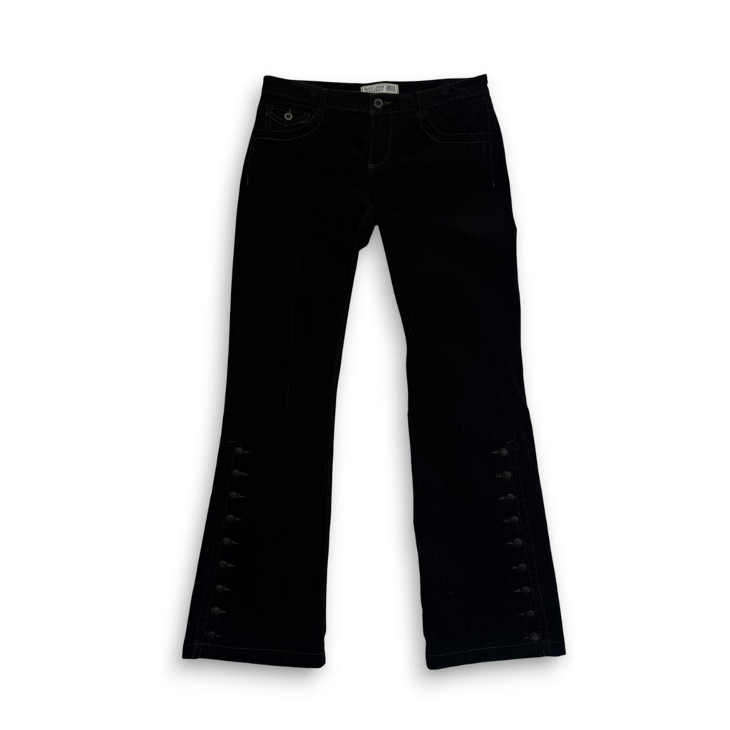 Y2K Polo Ralph Lauren Bootcut Pants 32" M/L Black