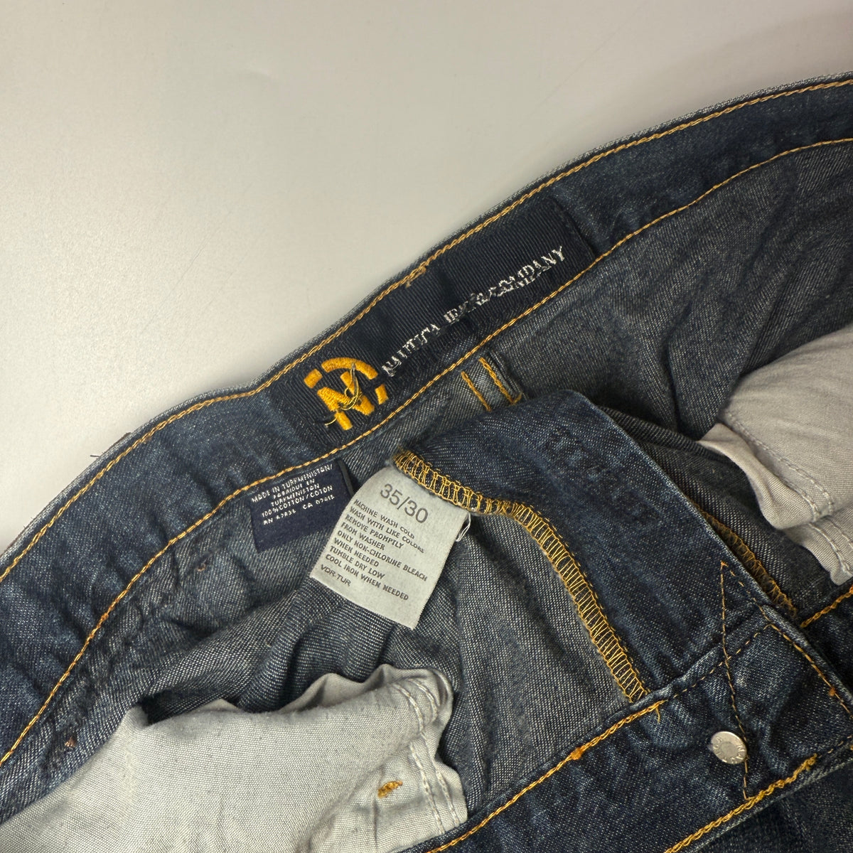 Y2K Nautica 8 Pocket Carpenter Utility Denim Jeans 35"