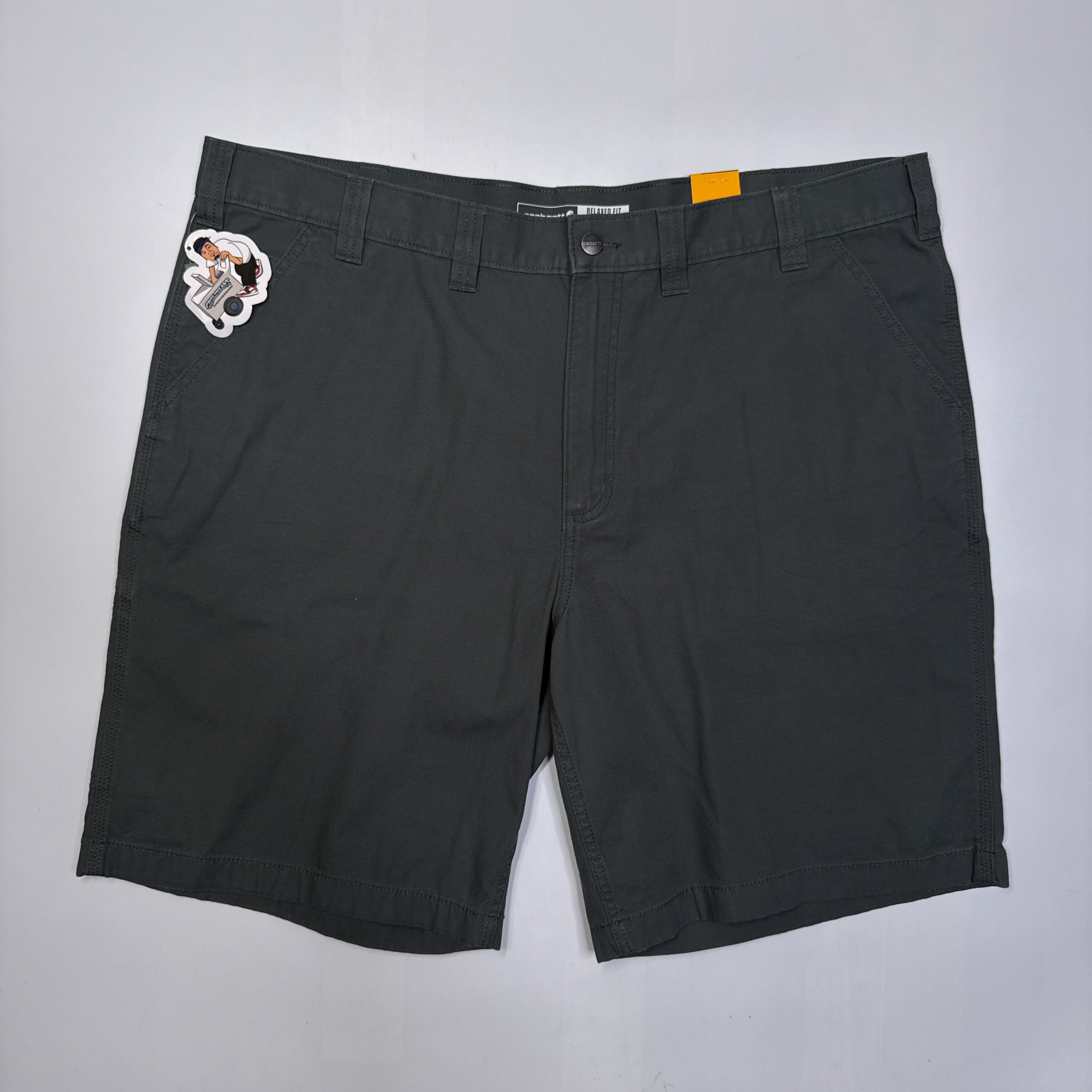 NWT Carhartt Rugged Flex Canvas Elm Work Shorts 44