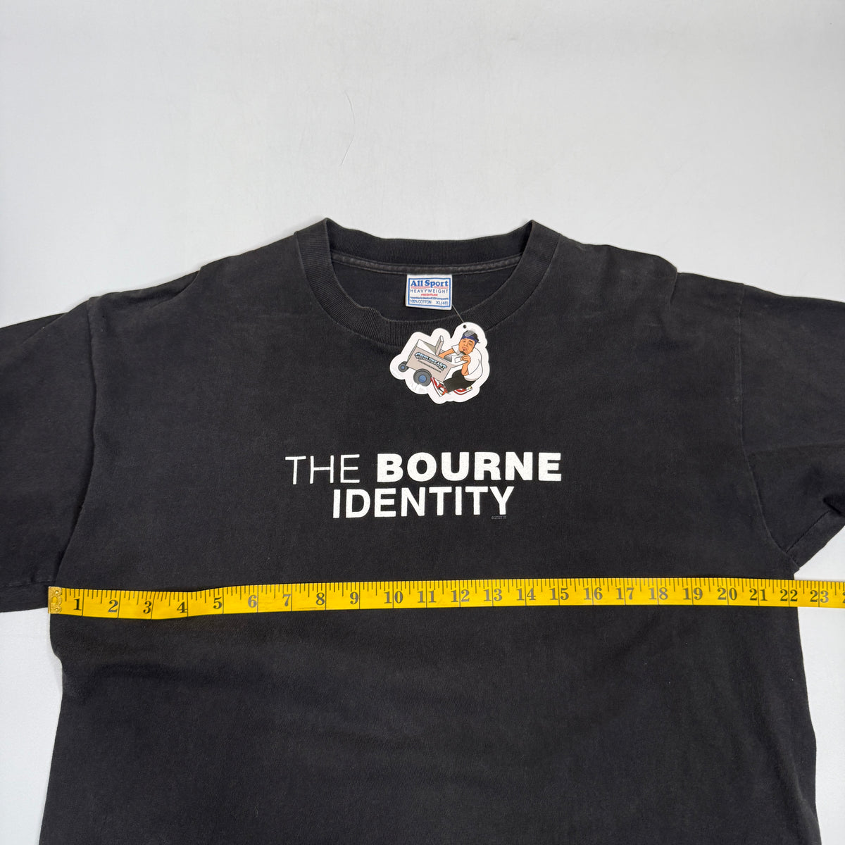 Y2K 2002 The Bourne Identity Movie Promo T Shirt XL