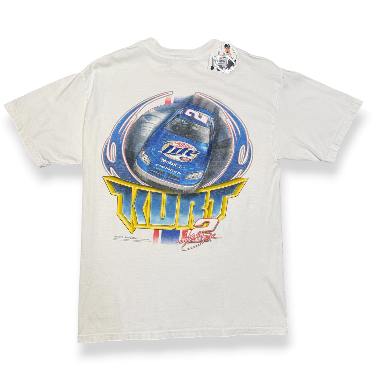 Miller Lite Kurt Busch Nascar T Shirt M