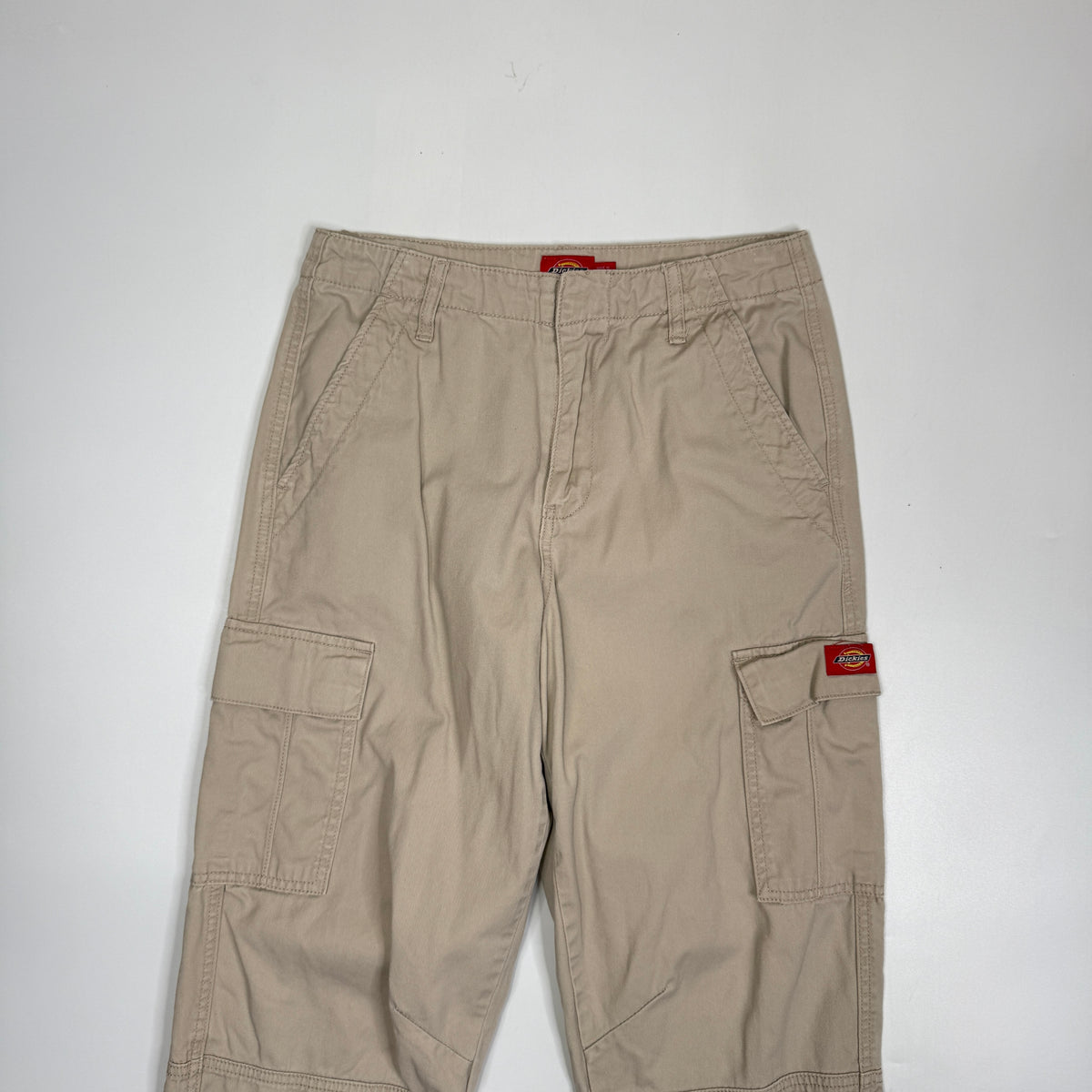 Y2K Dickies Cargo Pants 27" XS Khaki