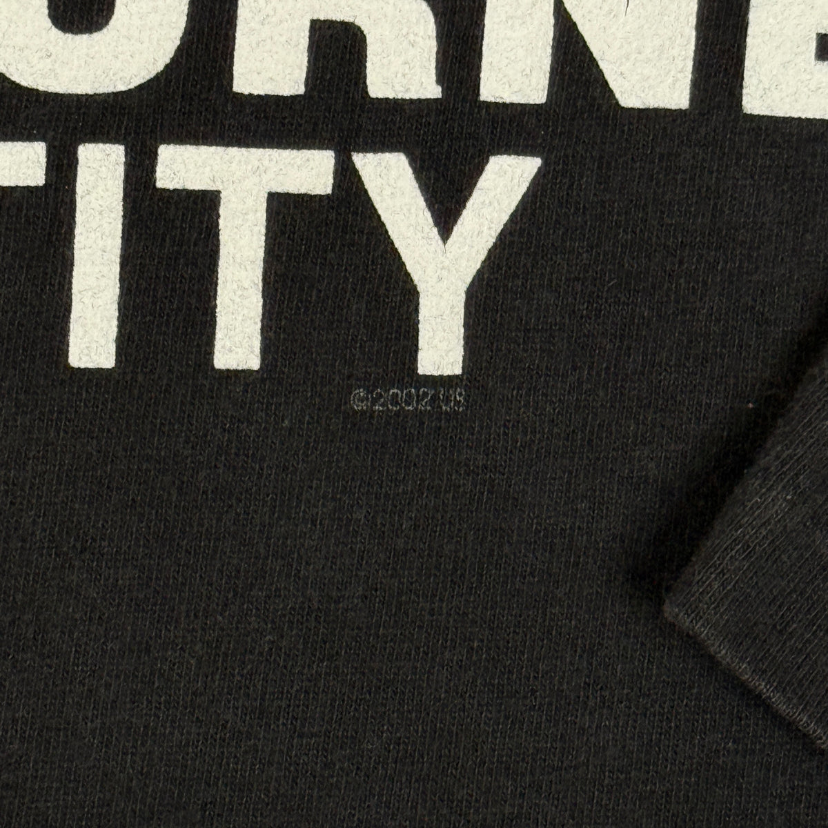 Y2K 2002 The Bourne Identity Movie Promo T Shirt XL