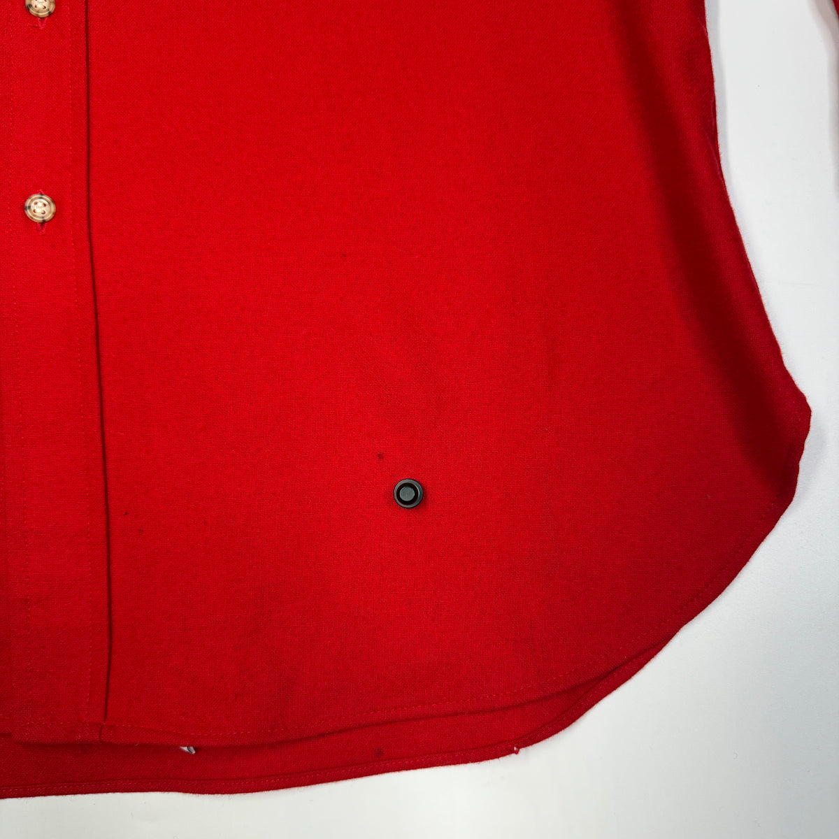 VTG Pendleton Elbow Pads L/S Wool Button Up XL