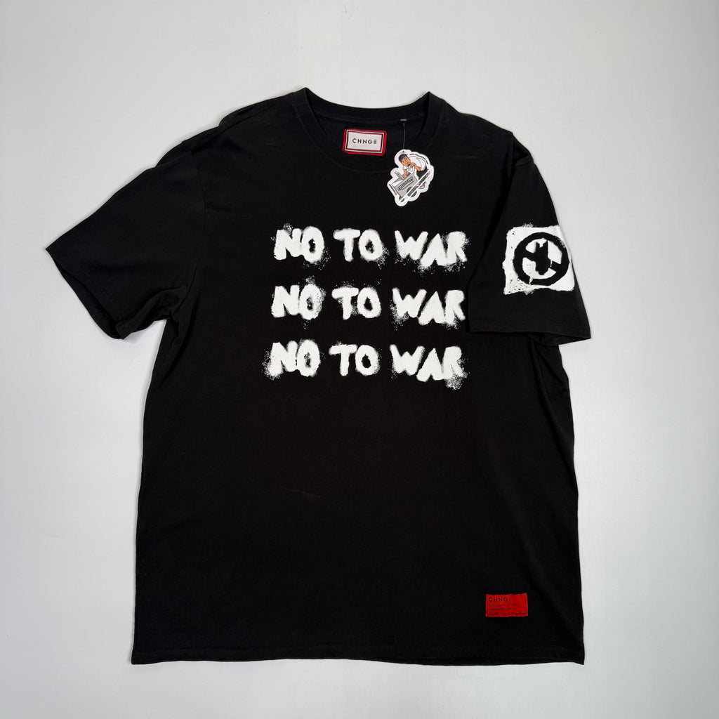 Chnge No To War T Shirt 2XL