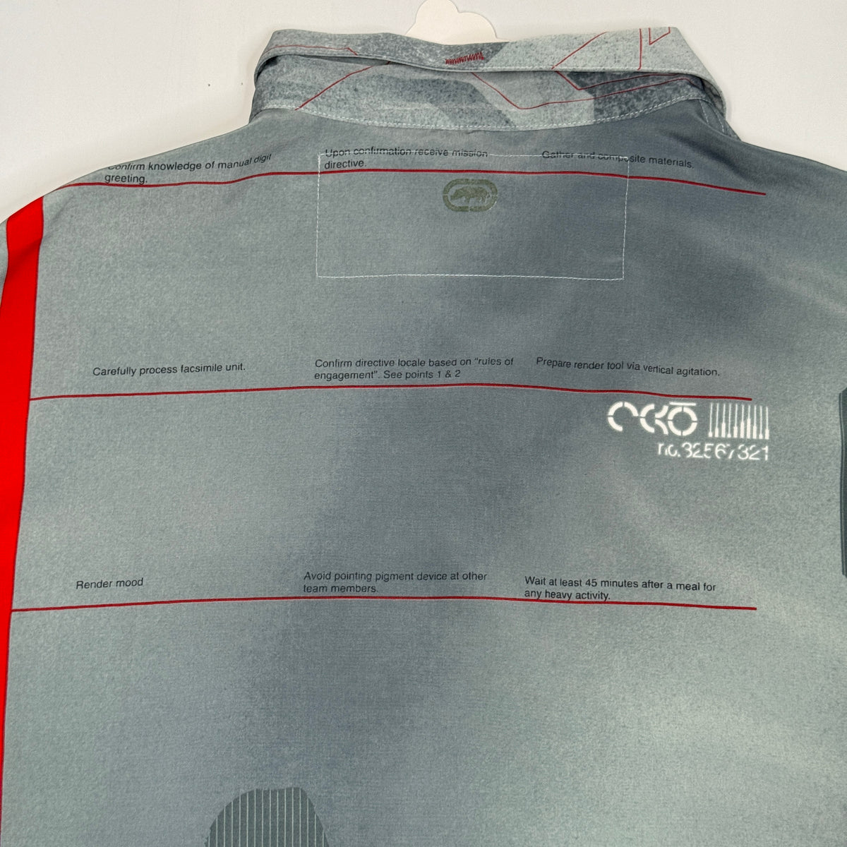 Y2K Ecko Complex Mindlabs Button Up XL