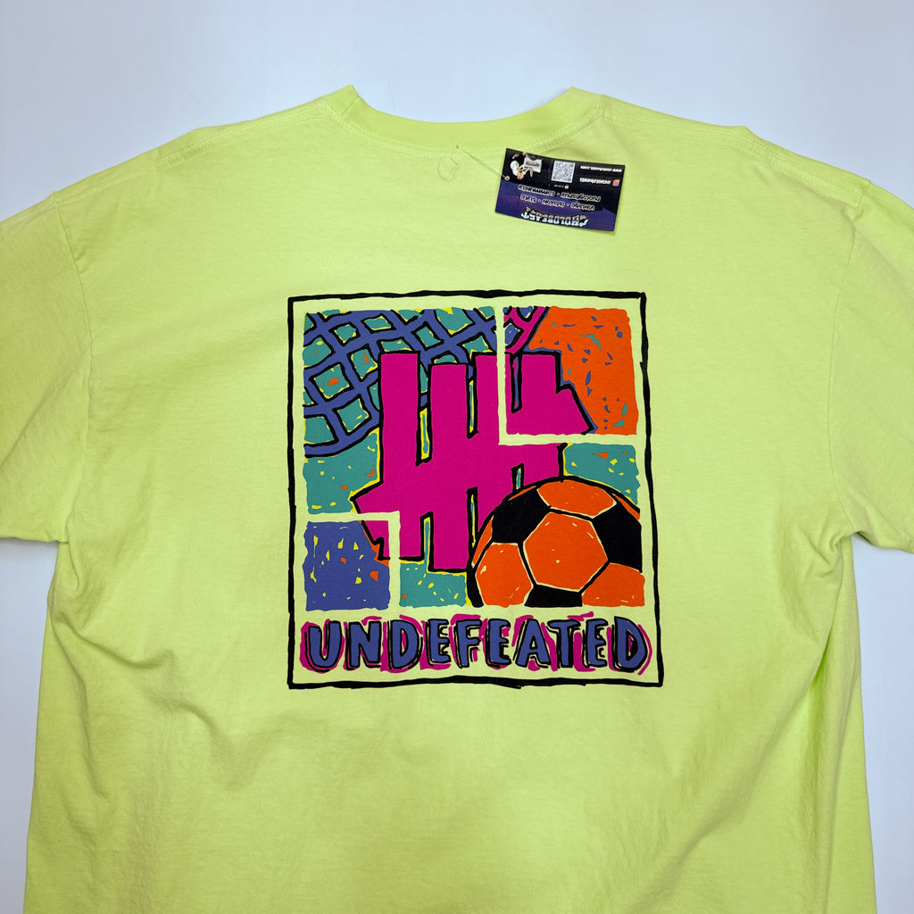 Undefeated Soccer Neon T Shirt 2XL