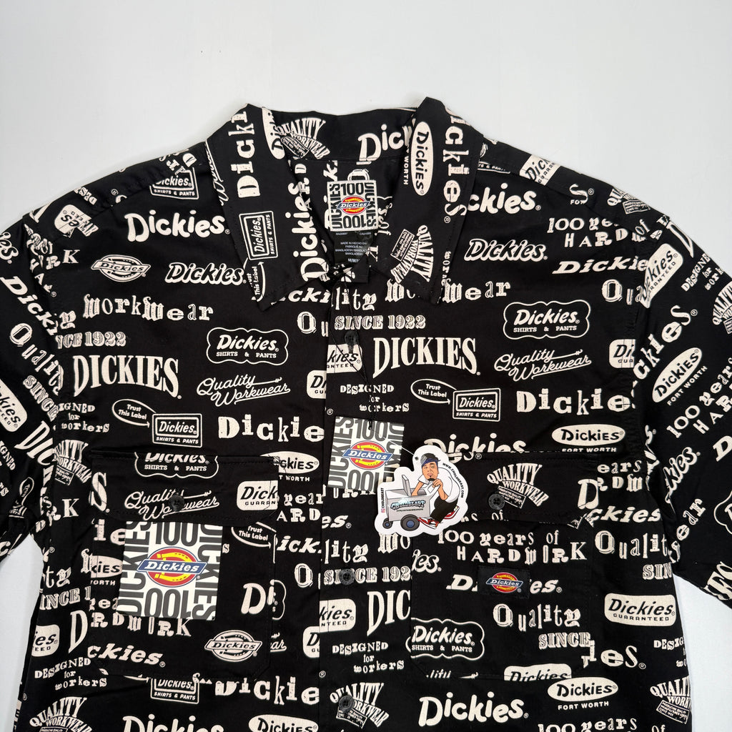 NWT Dickies 100 Yr Anniversary Button Up M