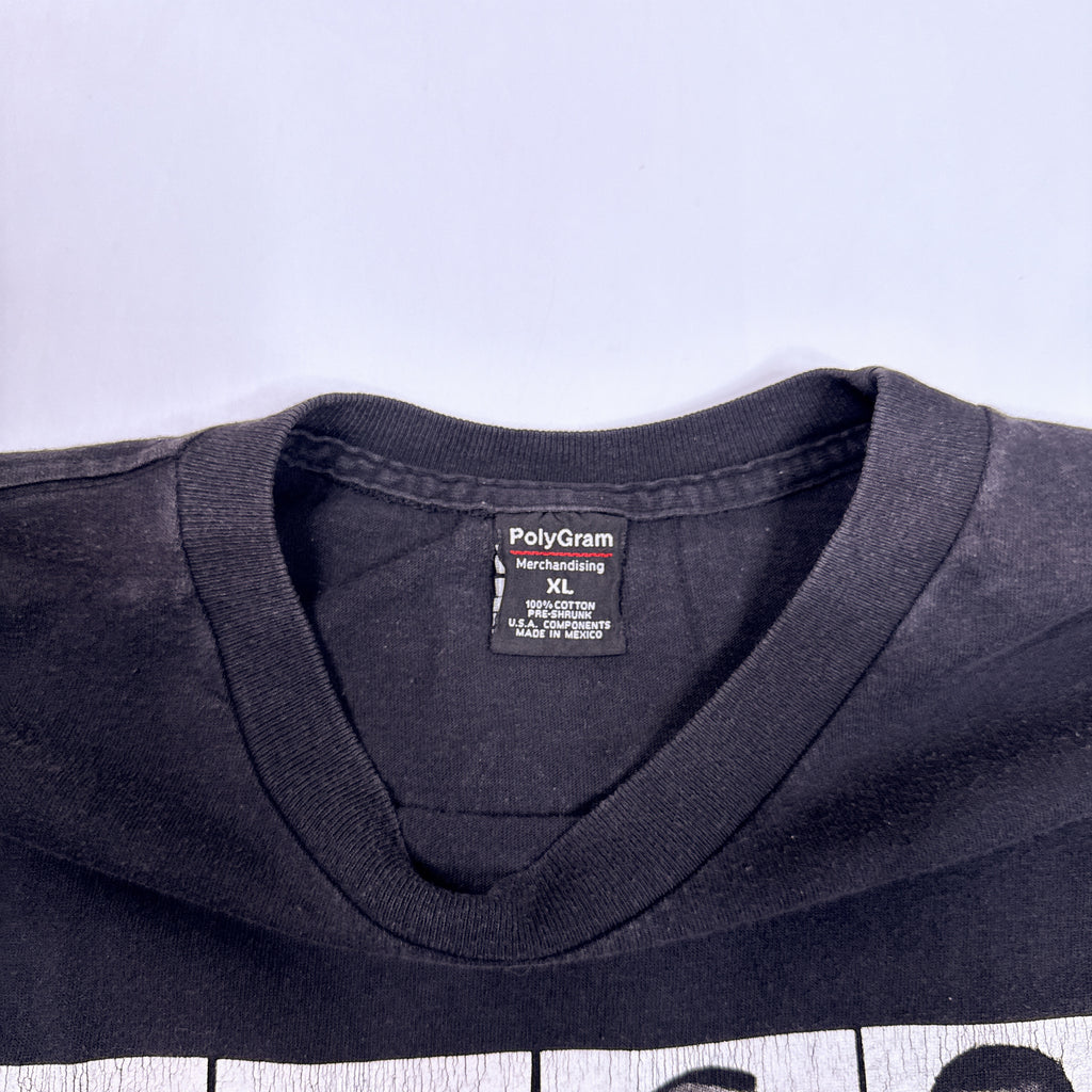 VTG U2 Popmart Tour Boxy T Shirt L/XL Black