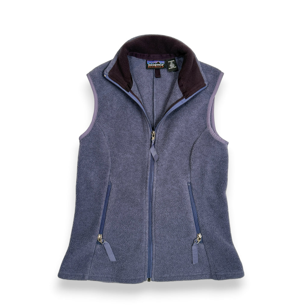 Y2K Patagonia Synchila Fleece Full Zip Vest XS