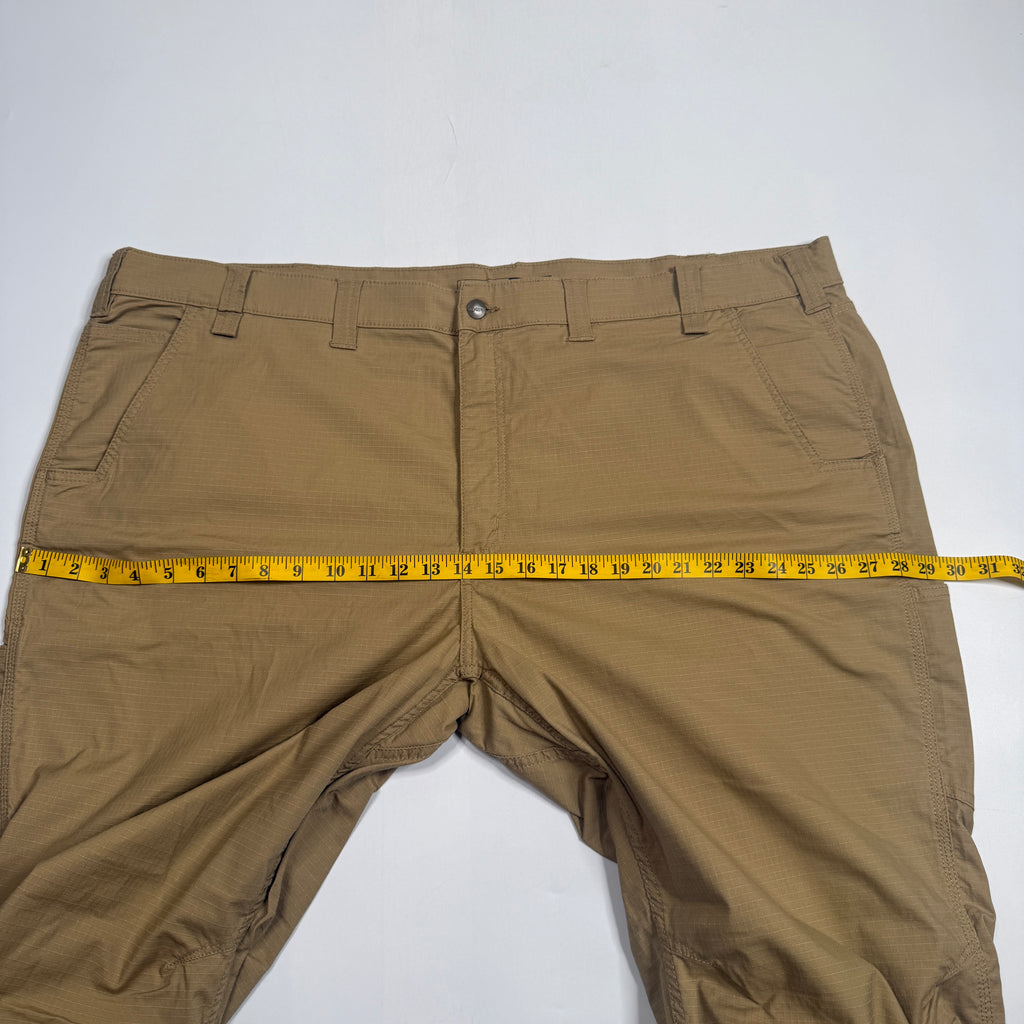 Carhartt Relaxed Straight Force Ripstop Pant 50" Dark Khaki