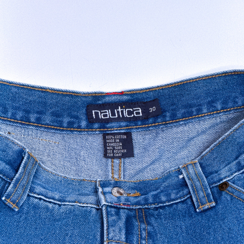 Y2K Nautica Denim Shorts 29"