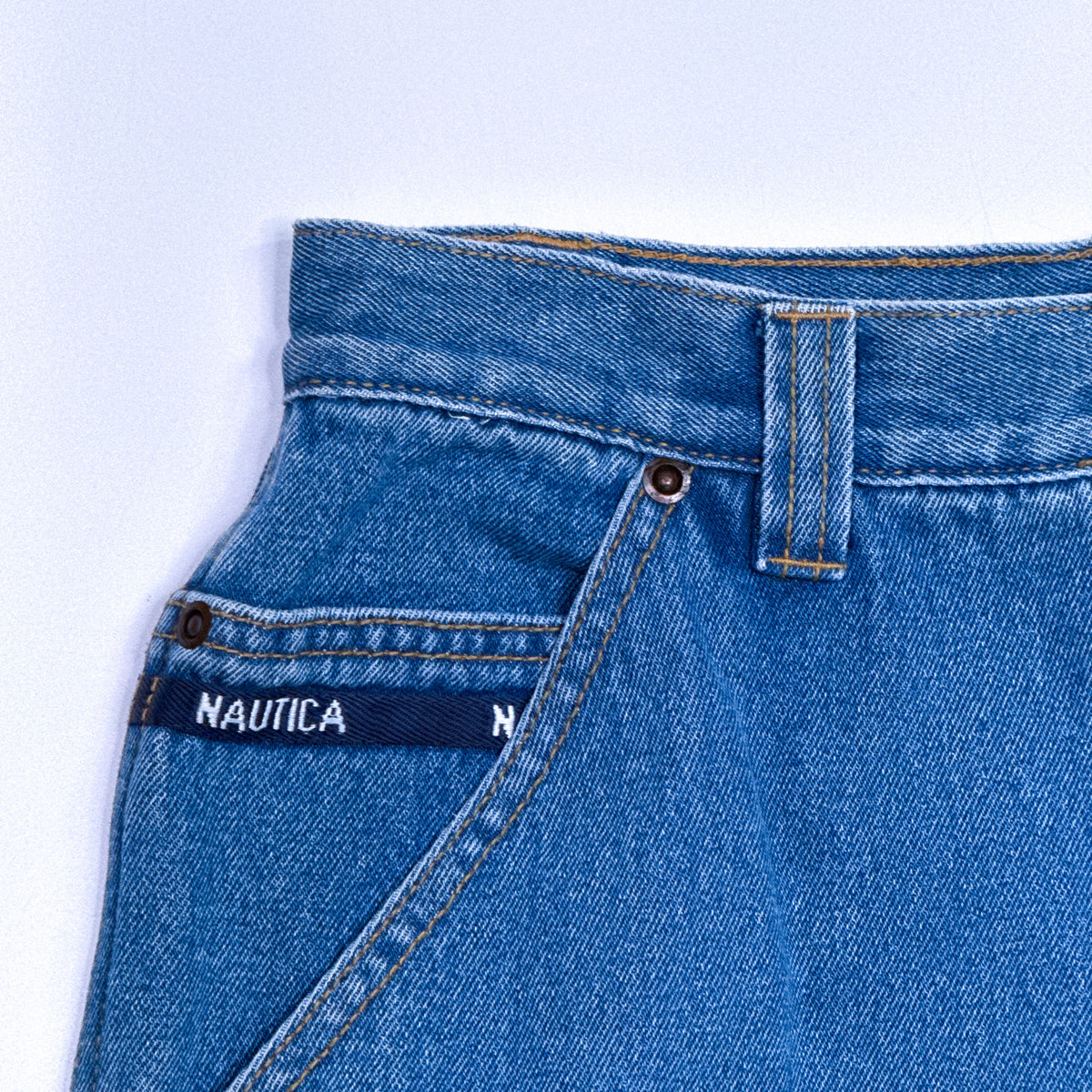 Y2K Nautica Denim Shorts 29"