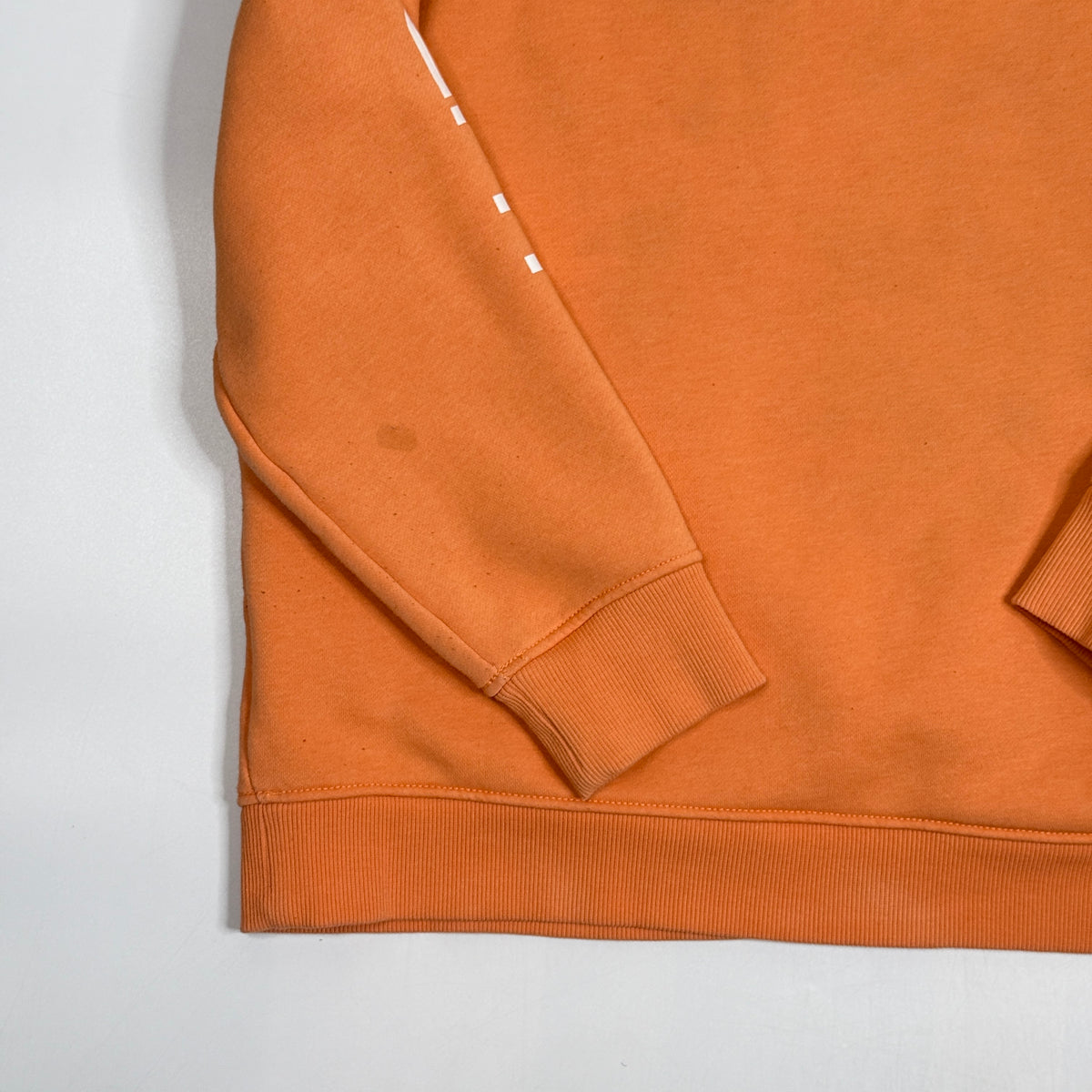 Carhartt Logo Sleeve Hoodie 2XL Peach