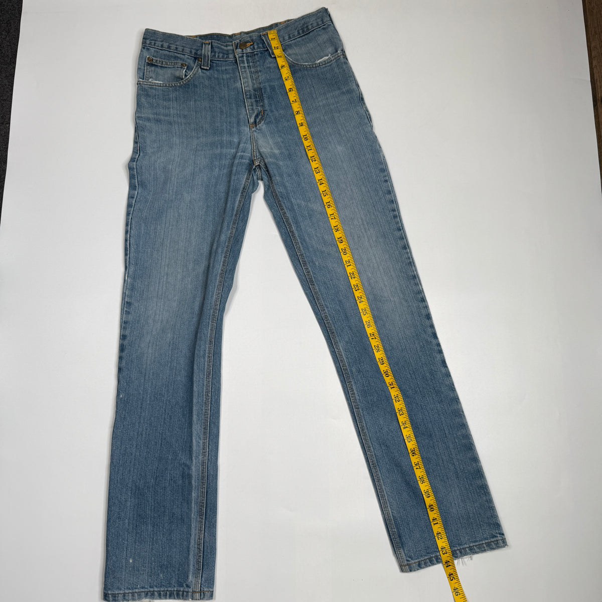 Carhartt Relaxed Straight Fit Rigby Denim Jeans 32"