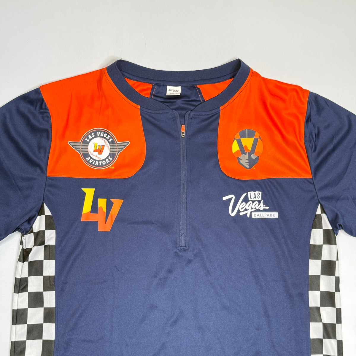 Las Vegas Aviators Half Zip Baseball Promo Jersey L