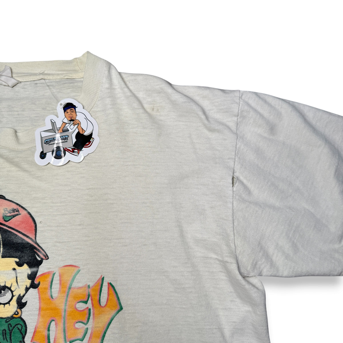 VTG Betty Boop Hey Girlfriend T Shirt M