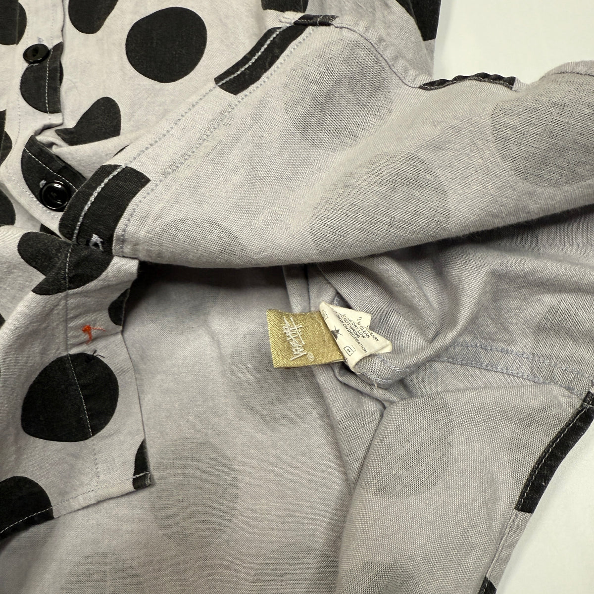 2011 Stussy Pam Polka Dot L/S Button Up S