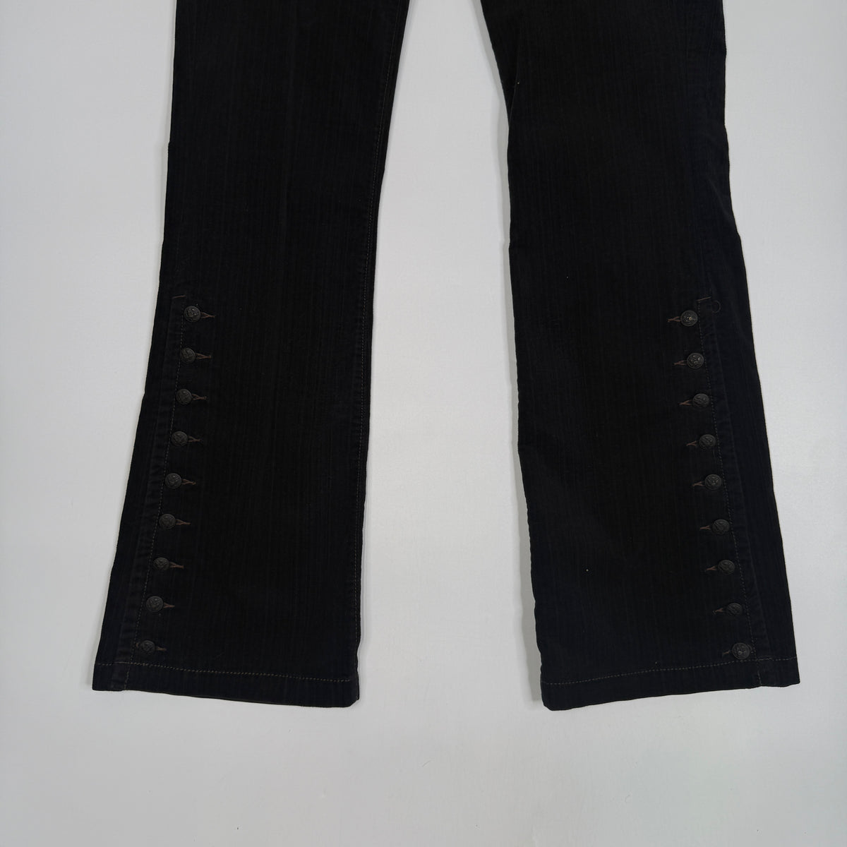 Y2K Polo Ralph Lauren Bootcut Pants 32" M/L Black