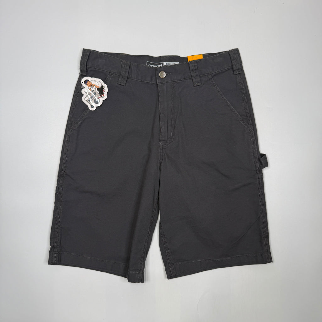 NWT Carhartt Rugged Flex Canvas Utility Shorts 32" Shadow