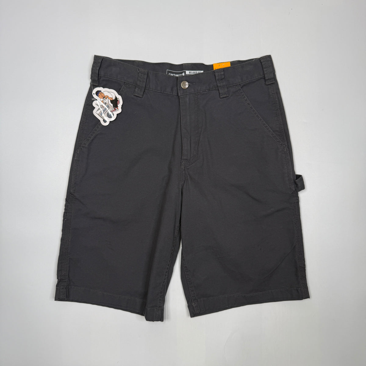 NWT Carhartt Rugged Flex Canvas Utility Shorts 32" Shadow