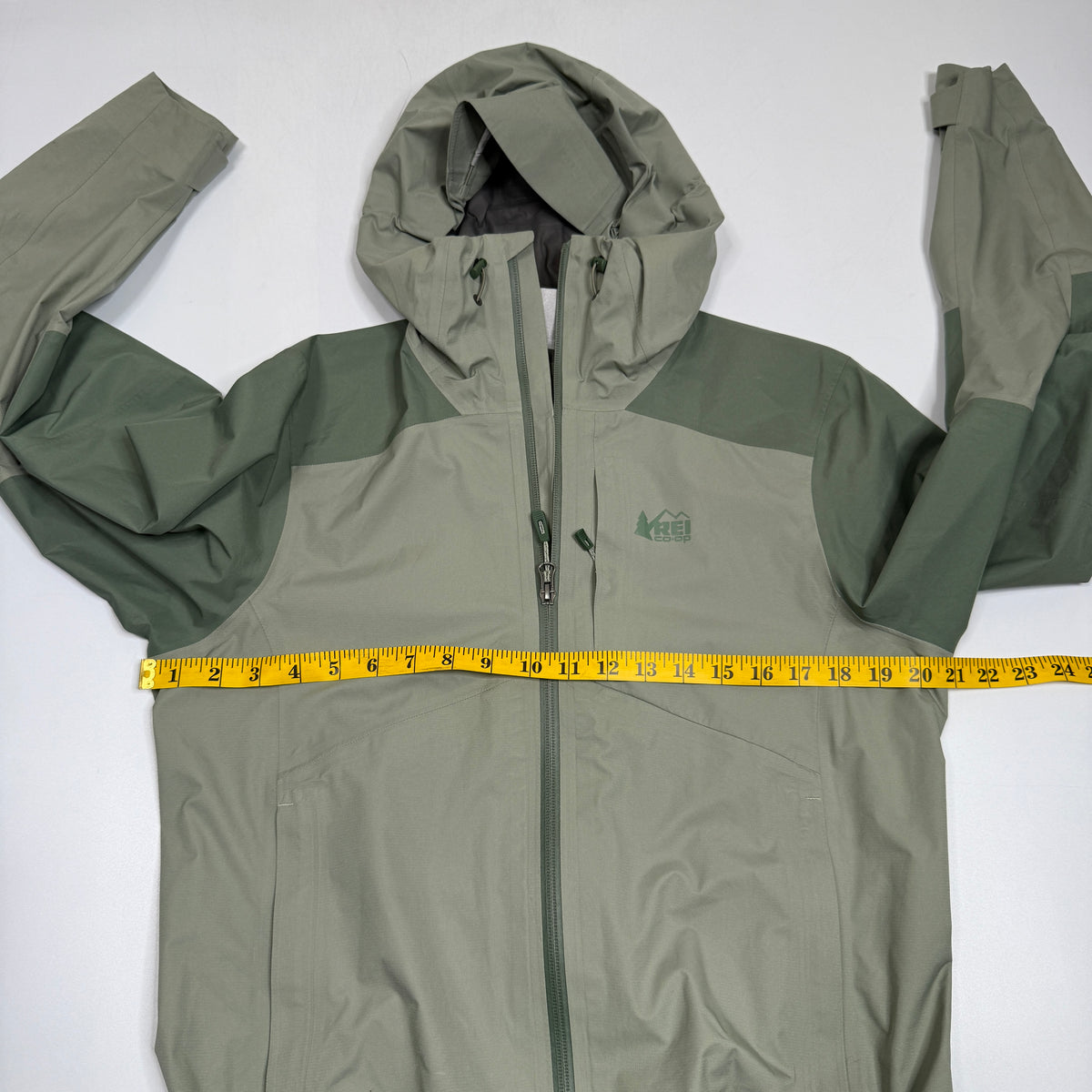 REI Goretex Coop XeroDry Full Zip Rain Windbreaker M Wmn