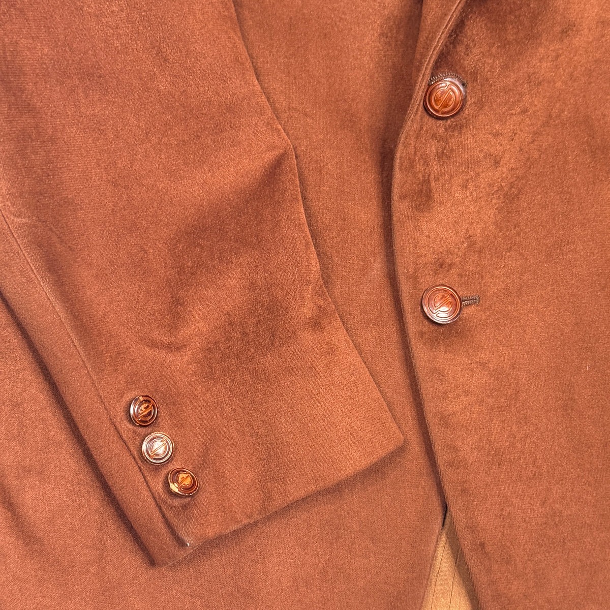 VTG Stetson Western Blazer Embroidered Cowboy L Brown