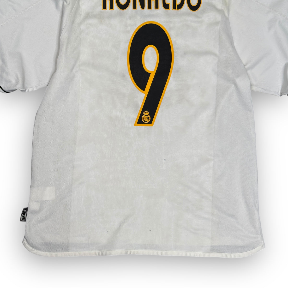 2003 Adidas Real Madrid Ronaldo Home Jersey XL