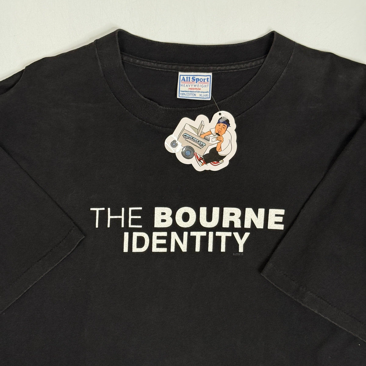 Y2K 2002 The Bourne Identity Movie Promo T Shirt XL